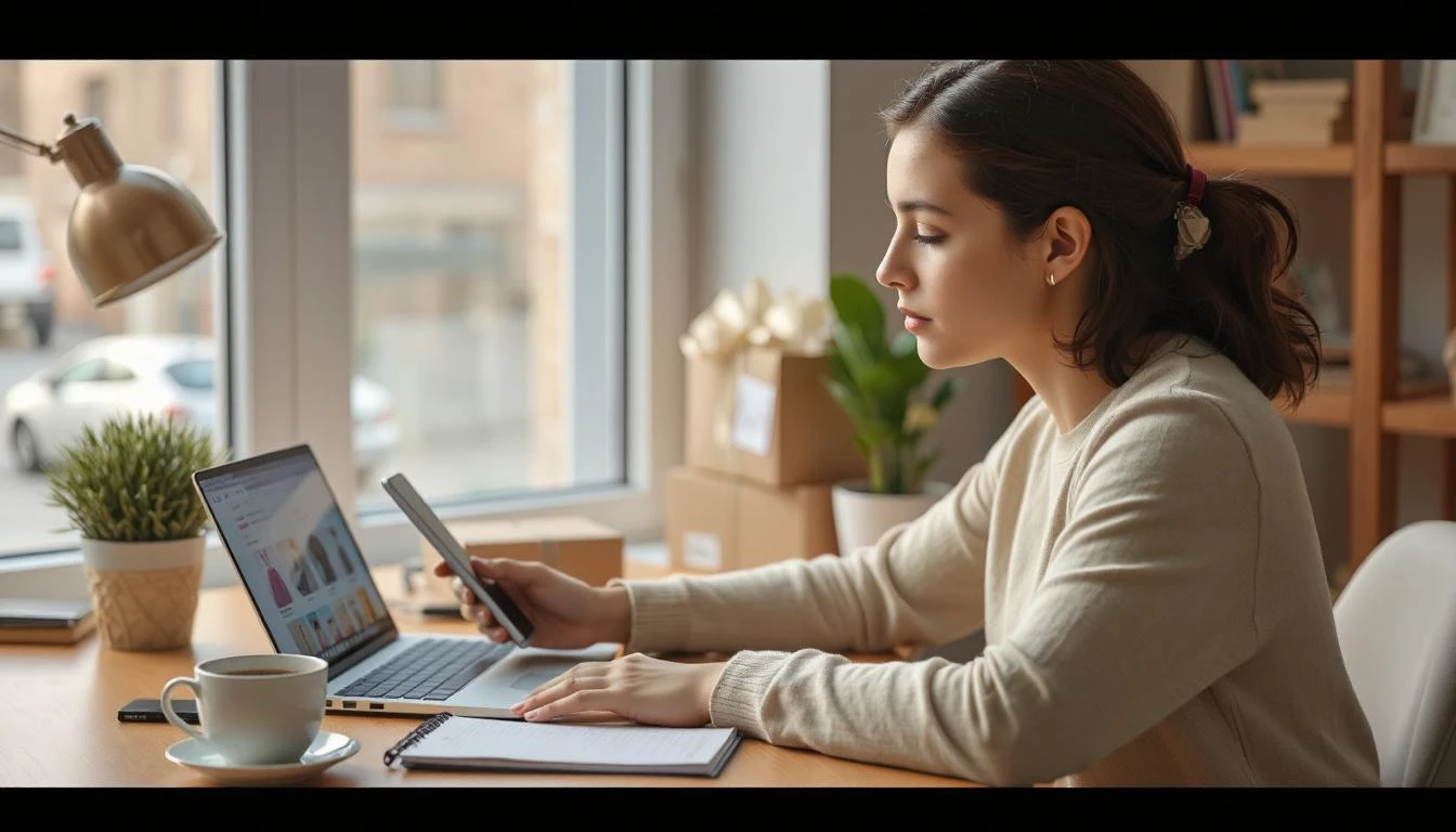 Image Smart Online Shopping Tips Guide